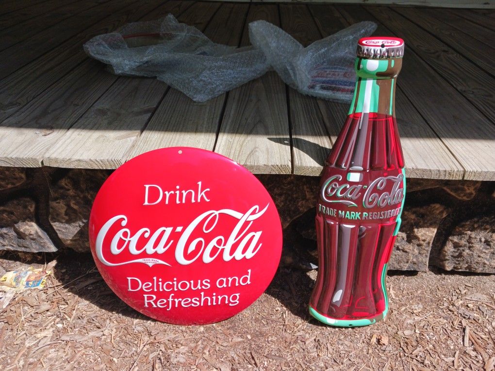 Coca Cola Sign Lot