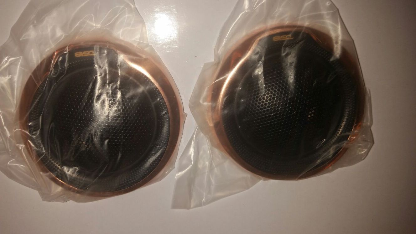 New Dome tweeters