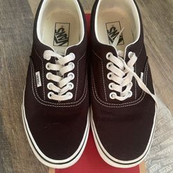 Vans Era Black and White Size 7.5m - 9w $45