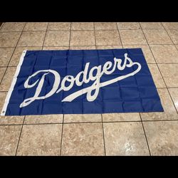5 by 3 Ft flag Dodgers 