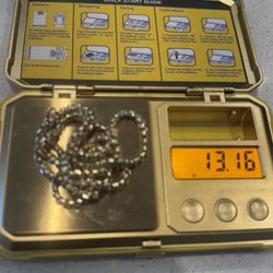 Gold Chain 22 Inch (14k) 13.15 Grams 