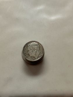 Stack of 9 silver dimes coins 1964 and before