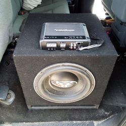 Rockford Fosgate HX2 Subwoofer & Amplifier In Box