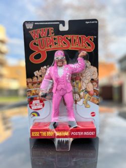 WWE LJN BLACK CARD Jesse Ventura (Brand New)