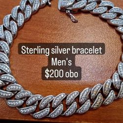 Men's Silver Bracelet 