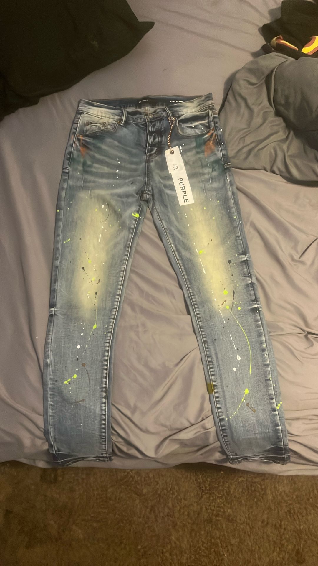 Size 32 Purple Jeans