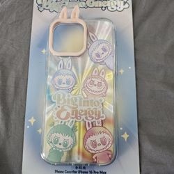 POP MART Big Into Energy Labubu iPhone 16 Pro Max phonecase