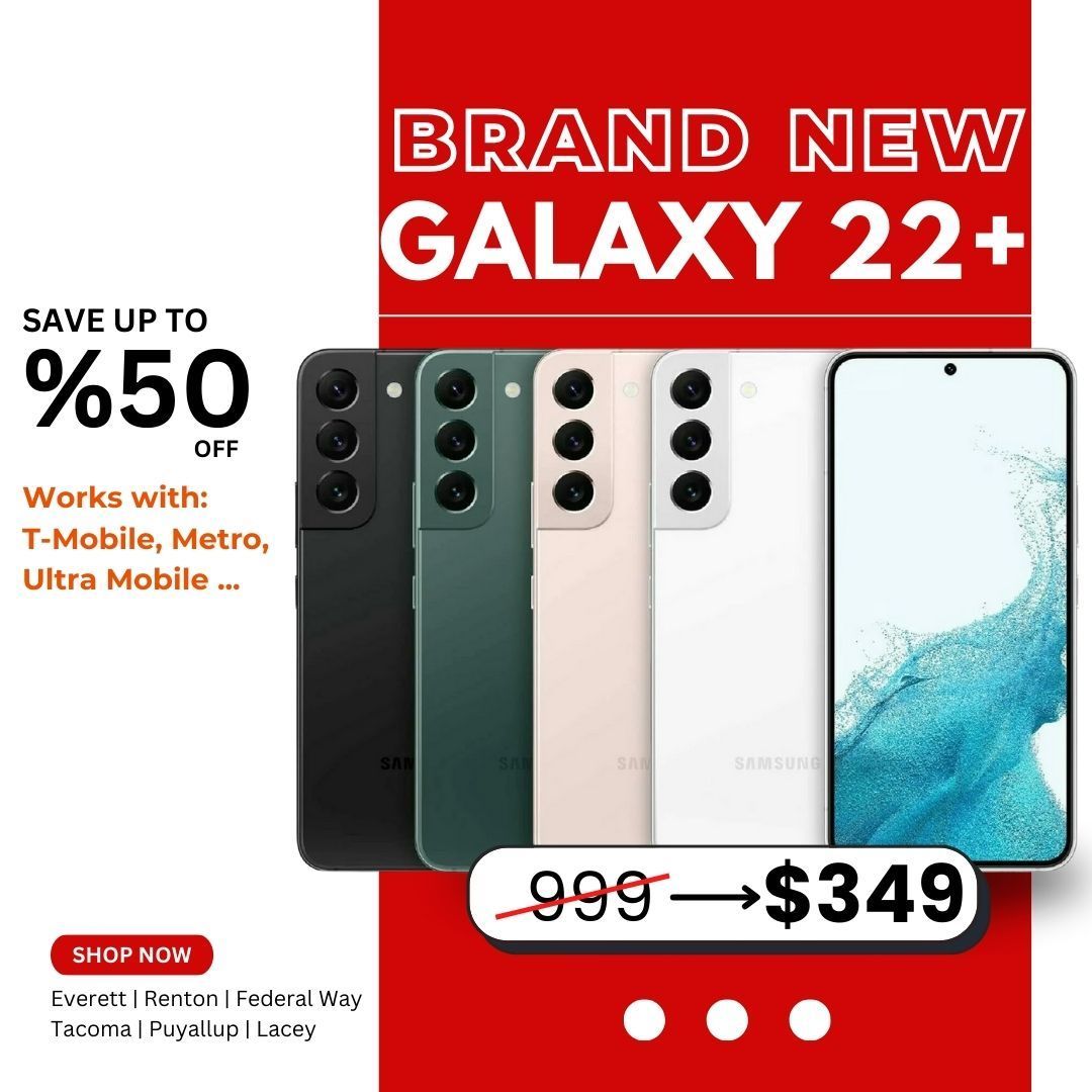 📱 Samsung Galaxy S22 Plus 5G (T-Mobile/Metro/Ultra Mobile | Brand New) – $349! Save 65% + 1-Year Warranty 🔥