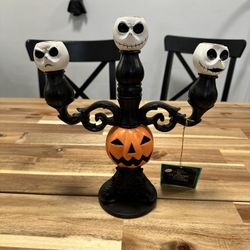 Jack skellington candelabra