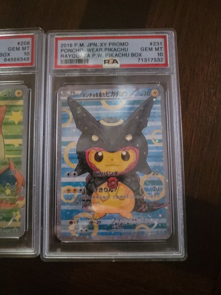 Japanese Graded Pokemon Cards 2500 PSA Graded