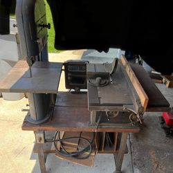 Vintage Table Saw And Band Saw