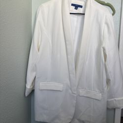 White Blazer XL