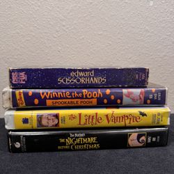Halloween Theme VHS Package