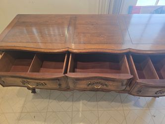 Solid wood dresser