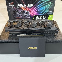 ASUS ROG STRIX RTX 2080 Ti OC 11GB Graphics Card GPU // Excellent Condition w/ Box // Gaming + AI