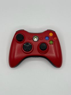 Microsoft Xbox 360 Wireless Controller - Red - Tested
