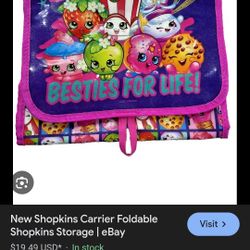New Shopkins Organizer 