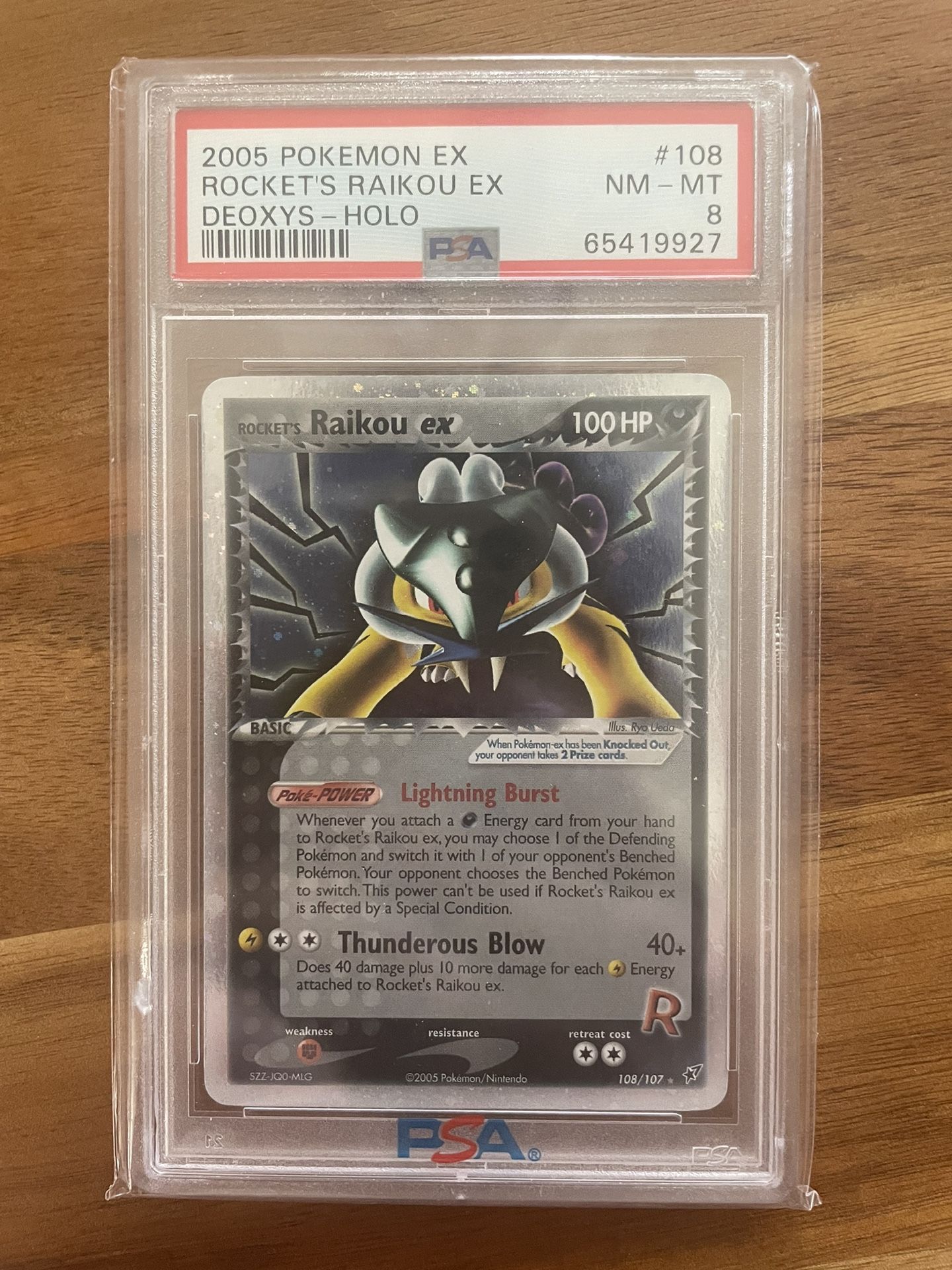 Team Rockets Raikou Ex Psa 8 Pokemon for Sale in Phoenix, AZ - OfferUp