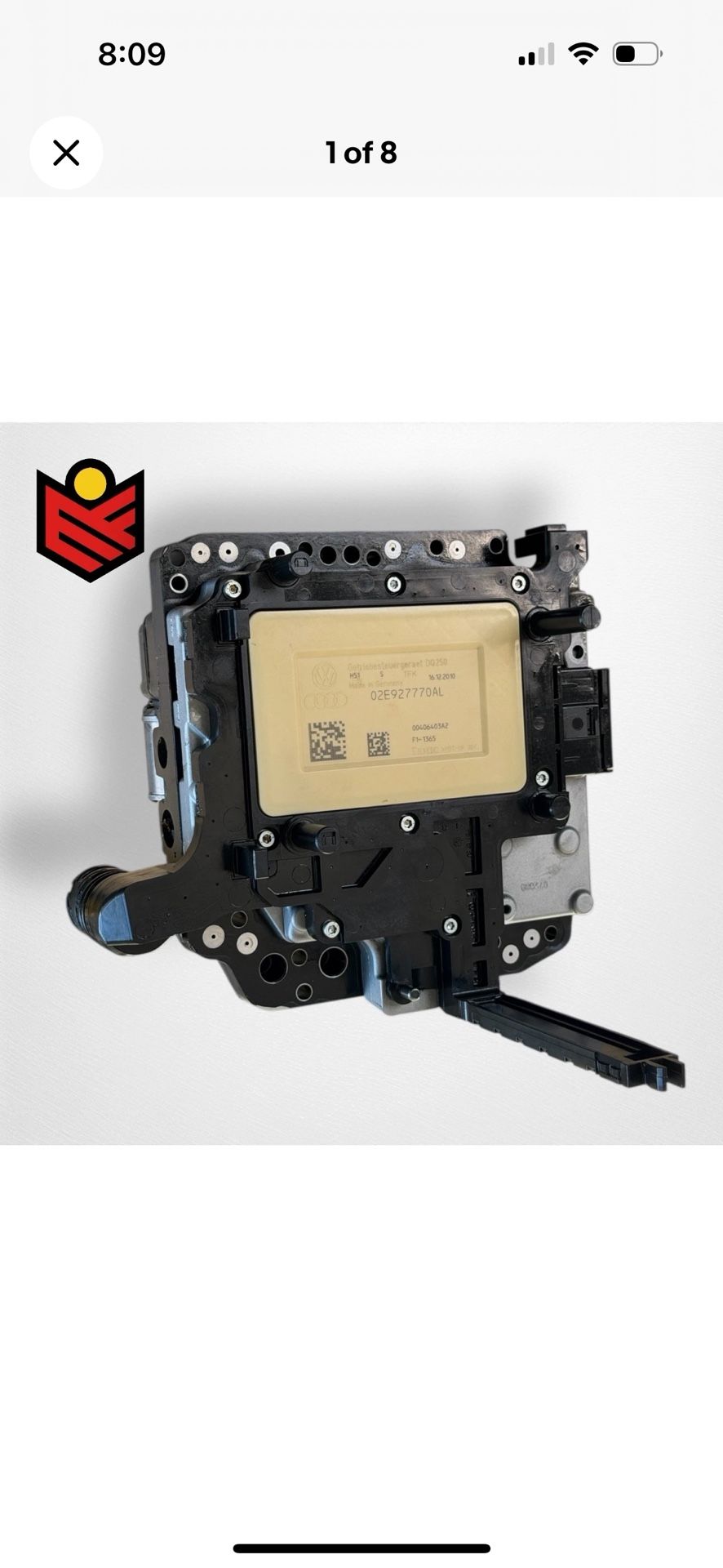 GTI PASSAT JETTA TDI DSG Transmission TCM TCU Mechatronic Valve Body 02E927770AL