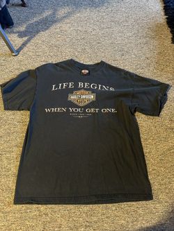 Harley Davidson Billings Montana T Shirt