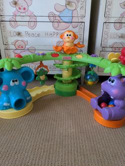 Fisher Price Go Baby Go Crawl and Cruise Musical Jungle