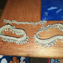 Two Anklets And A Bracelet For A Belly Dancer?