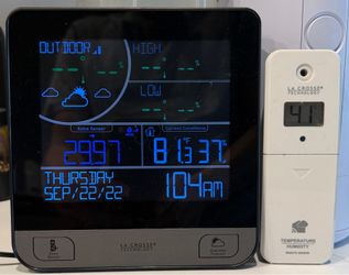 Wi-Fi Multi-Day Forecast Station with Bonus Display