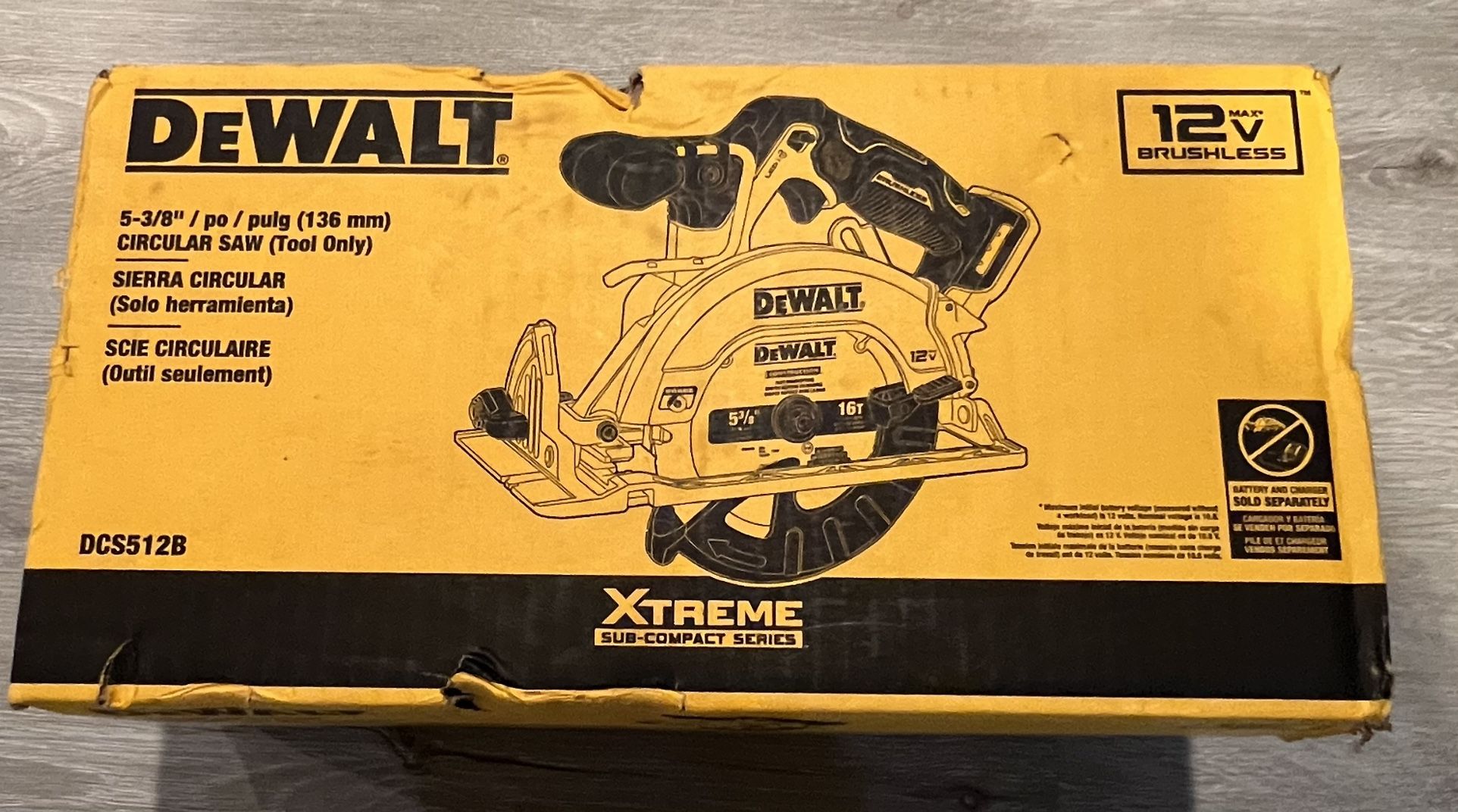 DEWALT 20V MAX Cordless Brushless 7-1/4 in. Sidewinder Style Circular Saw with FLEXVOLT ADVANTAGE (Tool Only)