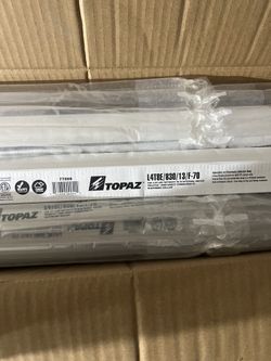 Topaz 4’ Frosted Glass LED Lights (12)