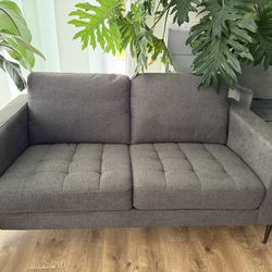 2 Love seat couches by living spaces