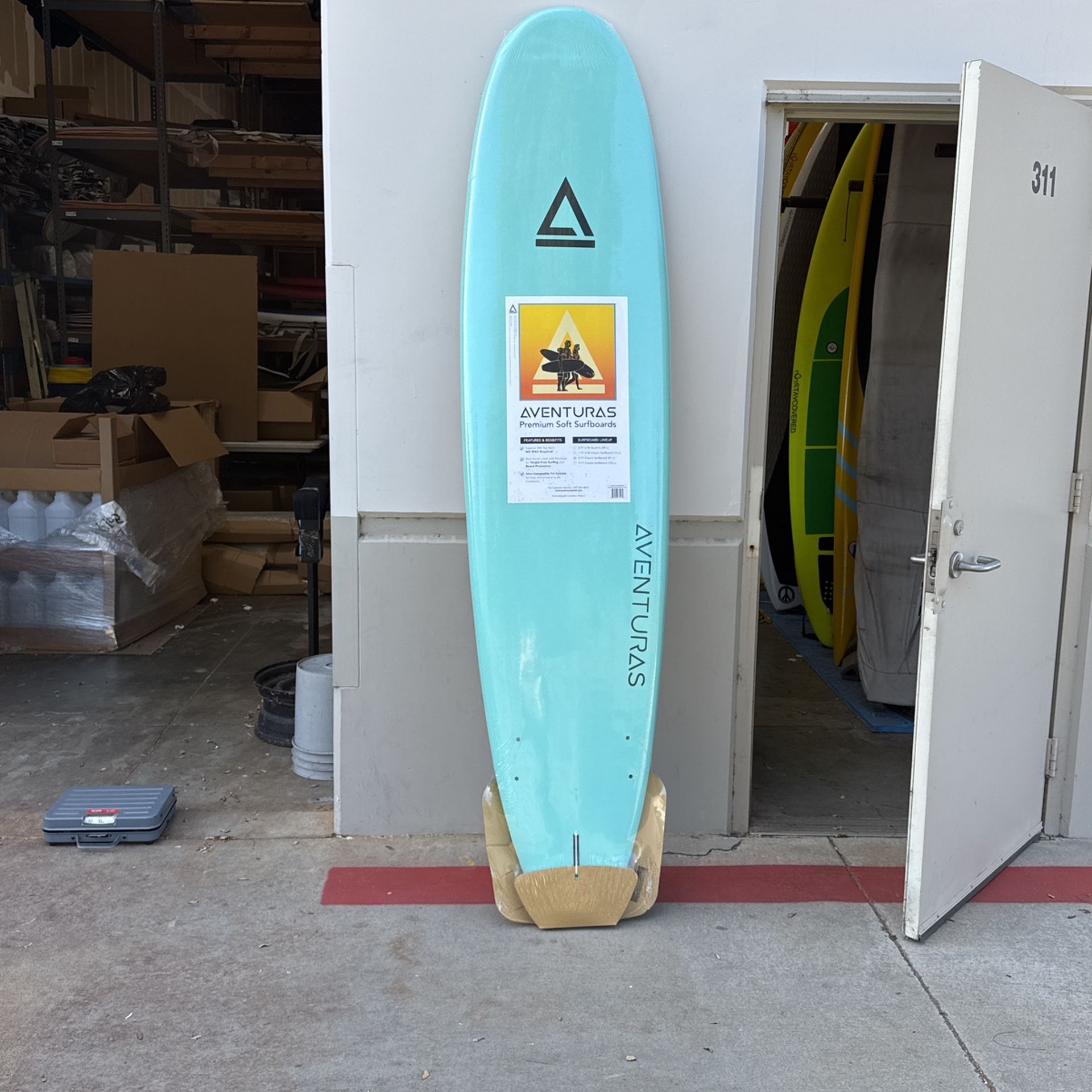 8’ Soft Surfboard 