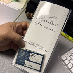 1.01 Ct Emerald Cut Real diamond Engagement Ring Brand New 