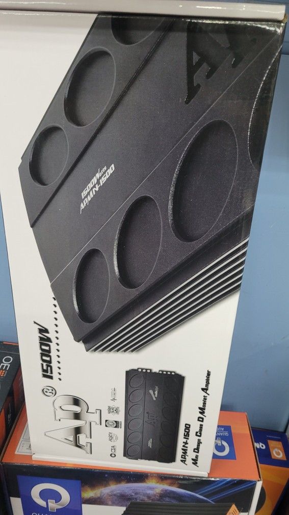 New Audiopipe 1500 Watts Mono Amplifier