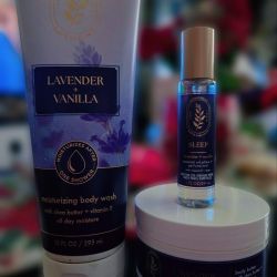 Lavender & Vanilla Bath & Body Works Set