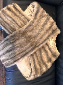 Vintage Maurice Ball Mink Stole