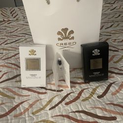 Creed Perfume Sample, Empty Boxes 
