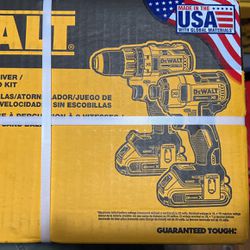 Dewalt Drill Set Battery And Charger Included 