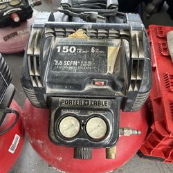 6 Gal. 150 PSI Portable Electric Pancake Air Compressor