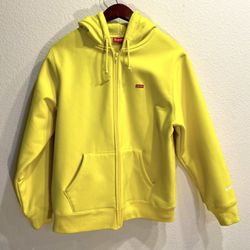 supreme box logo North Face Zip Up Hoodie SMALL