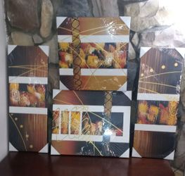 Canvas Art- Abstract Design - Set If 4