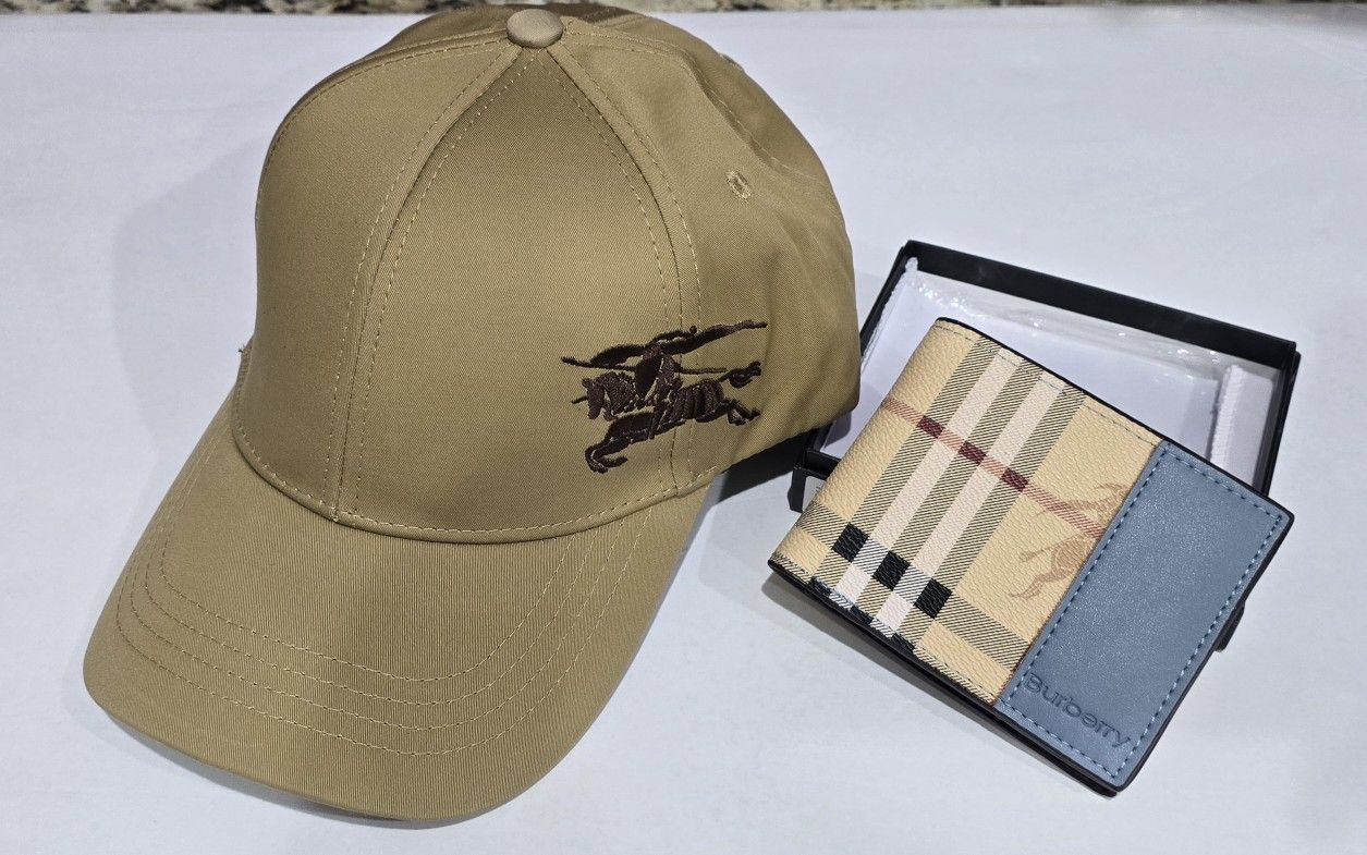 hat and wallet