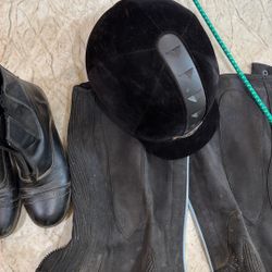 Little Girl Horseback riding /dressage Set