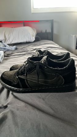 Travis Scott 1 Retro low Phantom black