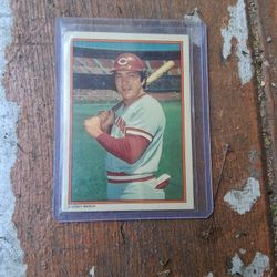 Baseball Card ) Johnny Bench