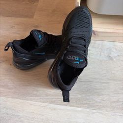 Nike Air Max 270 Black Blue Sneakers