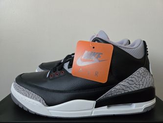 Air Jordan Retro 3 "Black Cement" size 12