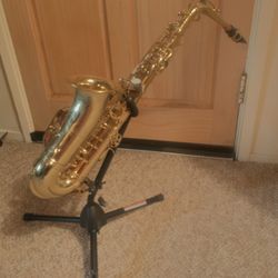 Brass Alto Saxophone