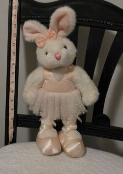 Posable Ballarina Bunny Plush