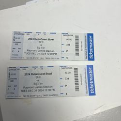 Two Reliaquest Bowl Tickets Price Is For Both