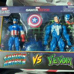 Marvel Legends Captain America Venom Pack